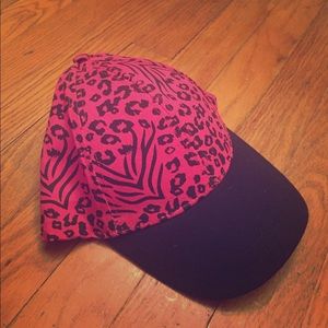 Pink Cheetah Print Dad Hat